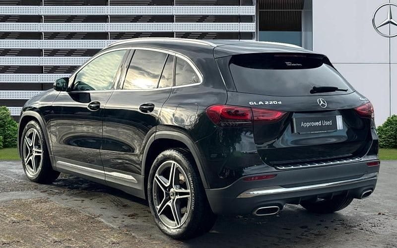 Used Mercedes GLA220 AMG line 190 HP (139 kW) 2021 Black SUV