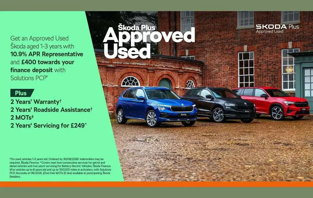 Used Skoda Fabia Monte Carlo 113 HP (83 kW) 2025 Phoenix orange metallic black magic pearl effect Hatchback