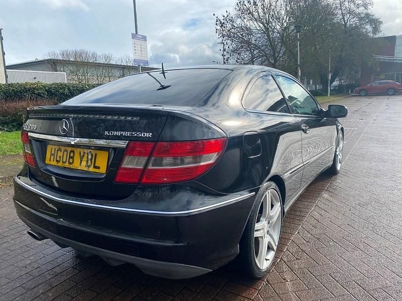 Used Mercedes CLC200 2008 Black Hatchback