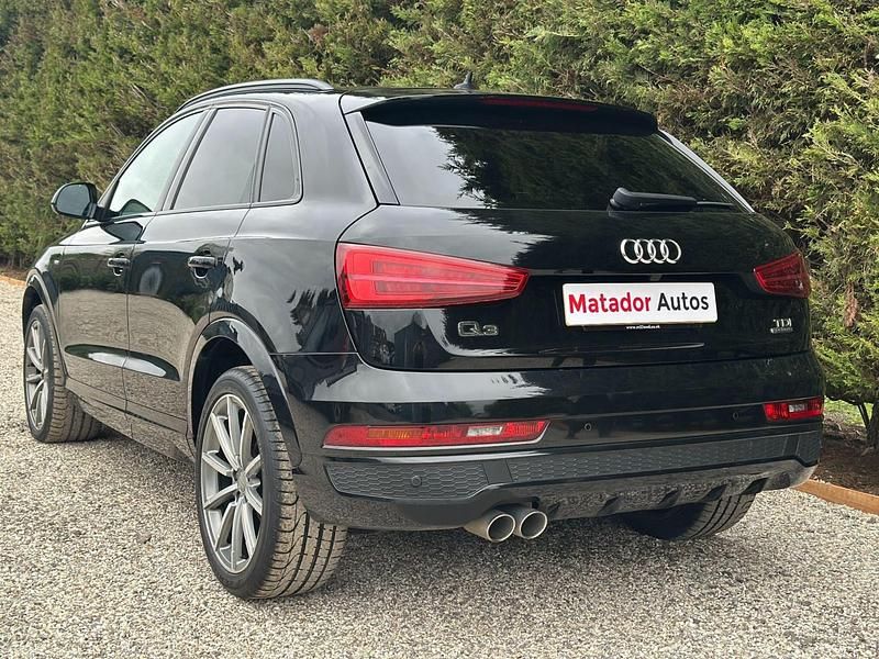 Used Audi Q3 S-line plus 184 HP (135 kW) 2016 Black SUV