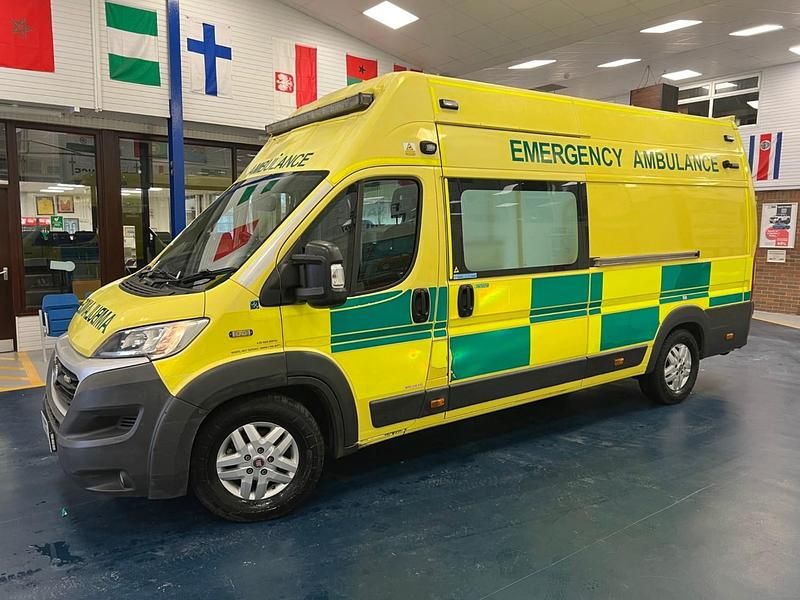 Used Fiat Ducato 180 HP (132 kW) 2017 Yellow Van