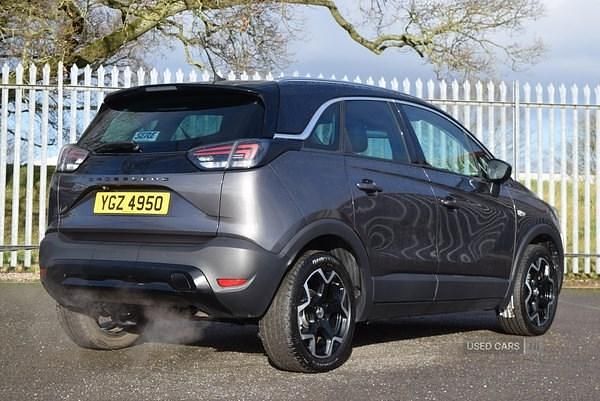 Used Vauxhall Crossland Ultimate 130 HP (95 kW) 2022 Grey SUV