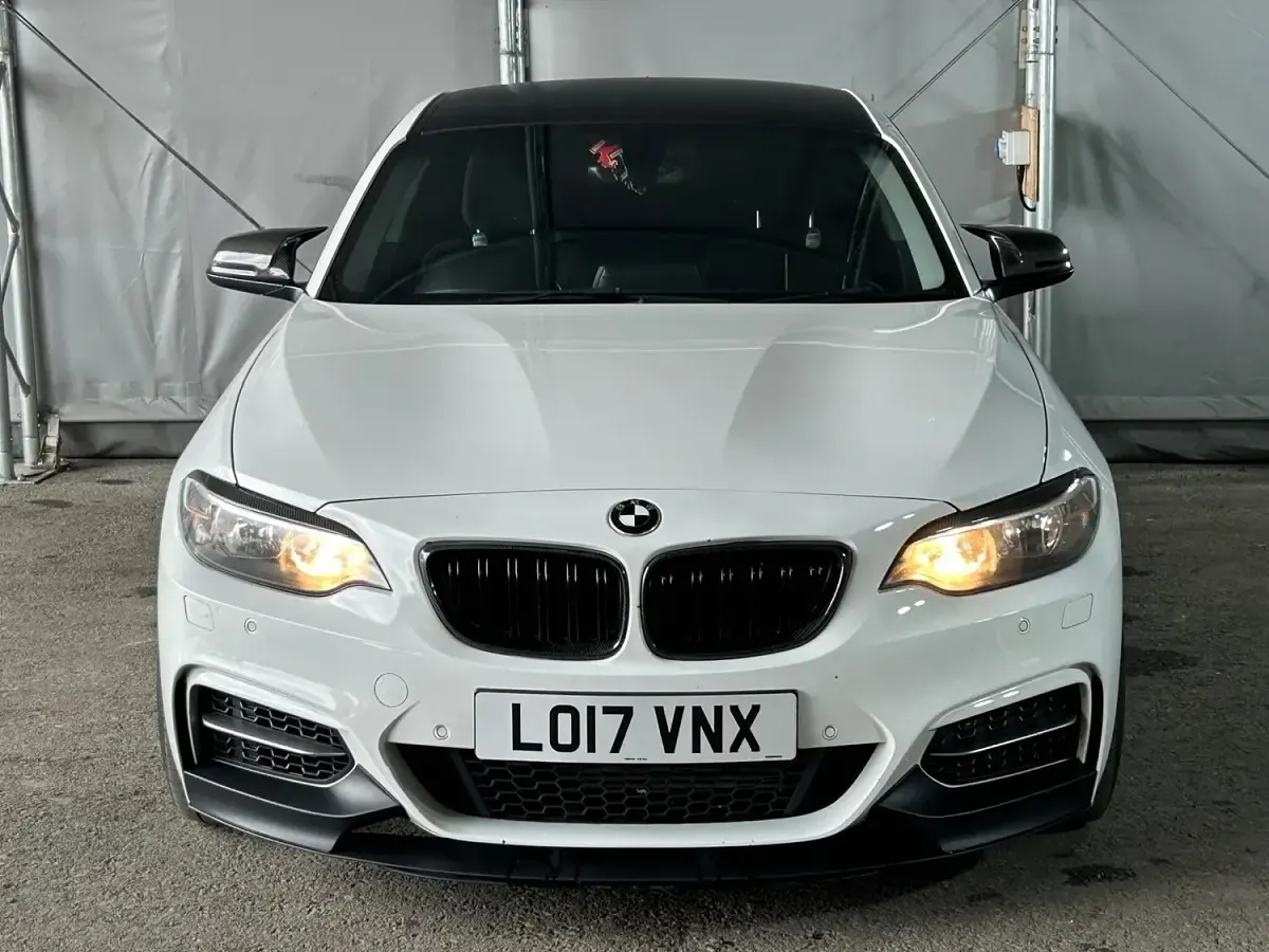 Used BMW 218 Sport Line 2017 White Coupe