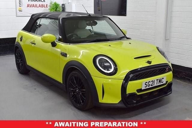 Used Mini Cooper S Cabriolet Exclusive 2021 Yellow Cabriolet