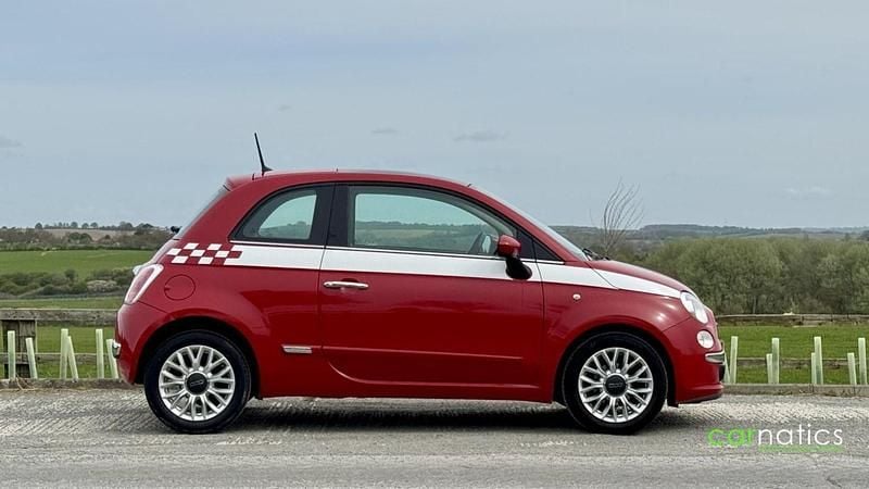 Used Fiat 500 Lounge 2014 Red Hatchback