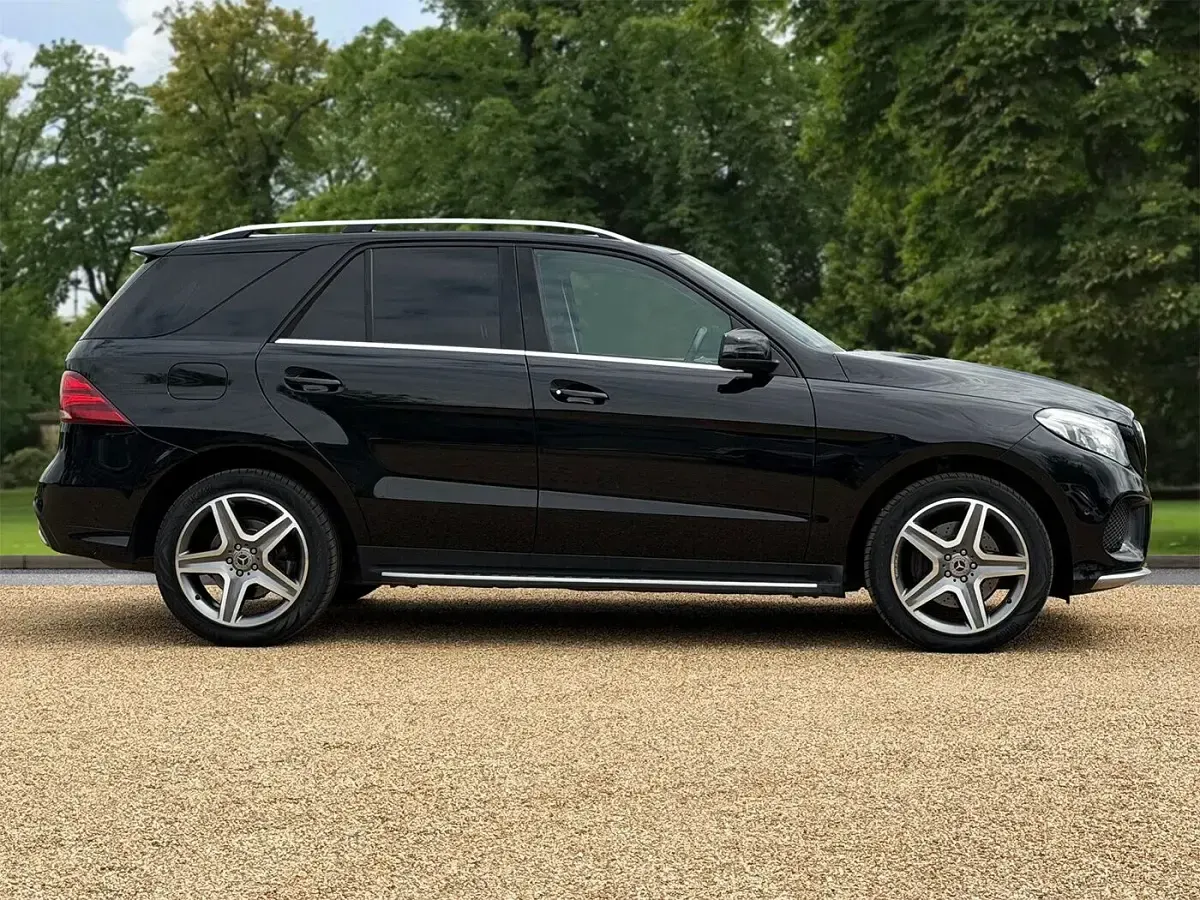 Used Mercedes GLE250 AMG Line Premium 204 HP (150 kW) 2015 Black SUV