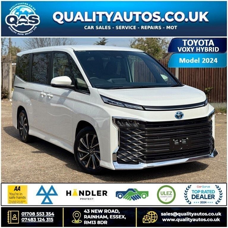 White New 2024 Toyota Voxy MPV | £38,995 - Image 1/4
