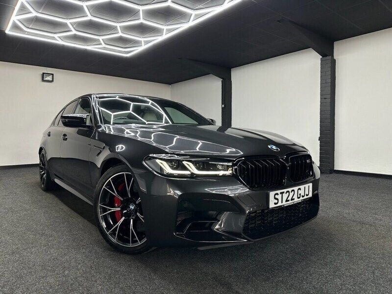 Grey Used 2022 BMW M5 Competition Edition Sedan | £56,995 (Good price) - Image 1/4