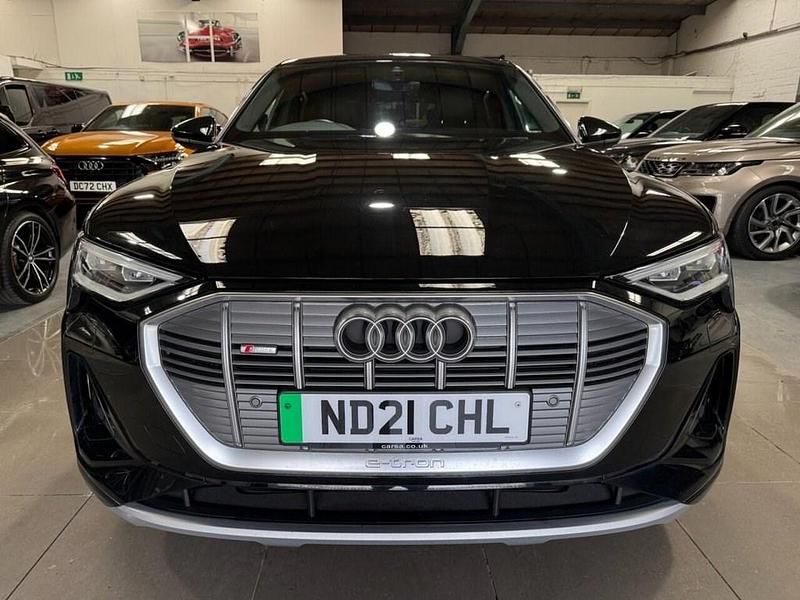 Used Audi e-tron S-Line 300 kW (408 HP) 2021 Black SUV