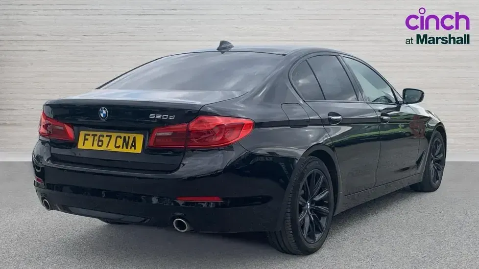 Used BMW 520 Sport Line 190 HP (139 kW) 2018 Black