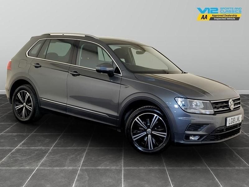 Grey Used 2018 VW Tiguan SE SUV | £9,795 (Fair price) - Image 1/2