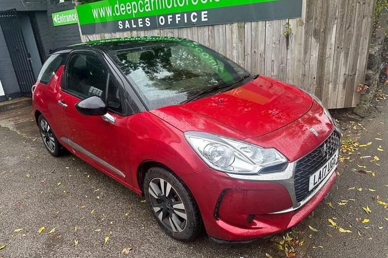 Red Used 2017 DS Automobiles DS3 Chic Hatchback | £5,290 (Fair price) - Image 1/1