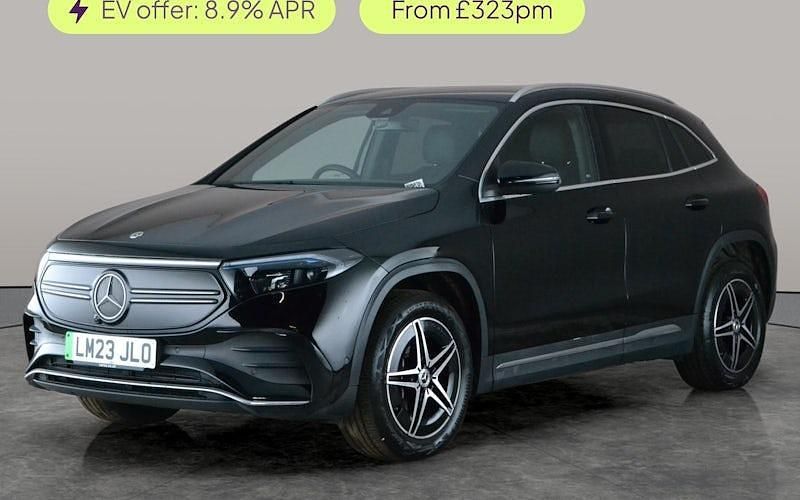 Used Mercedes EQA250+ AMG line 139 kW (190 HP) 2023 Black SUV
