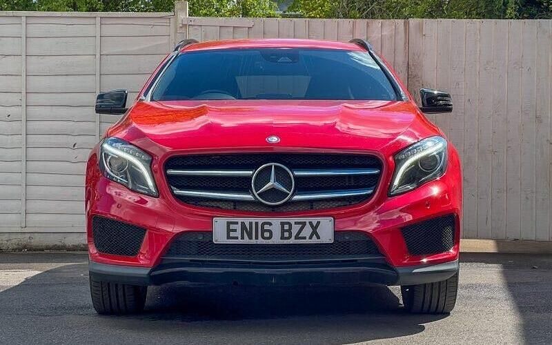 Used Mercedes GLA220 AMG line 177 HP (130 kW) 2016 Red SUV