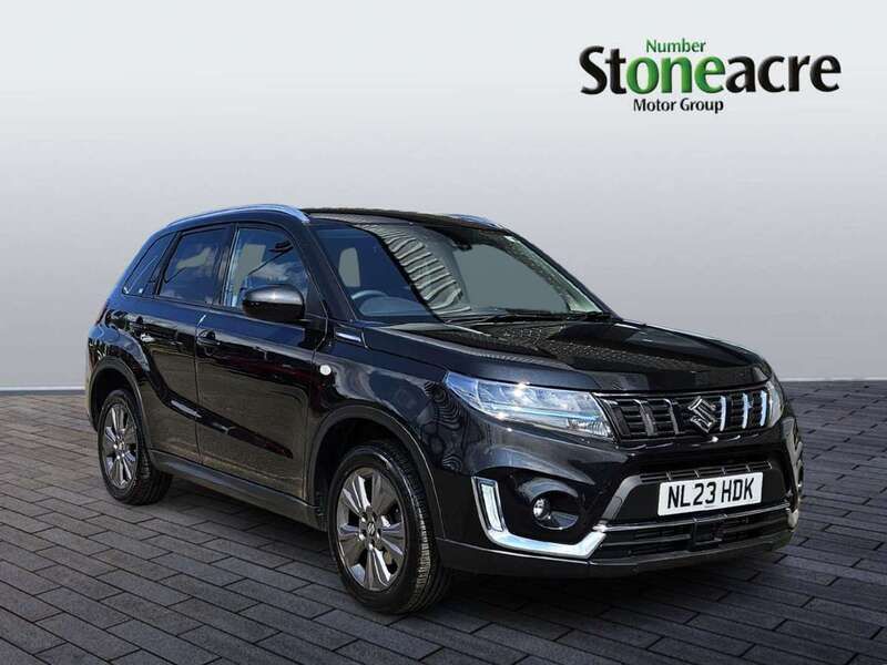 Black Used 2023 Suzuki Vitara SZ-T SUV | £16,500 (Fair price) - Image 1/4