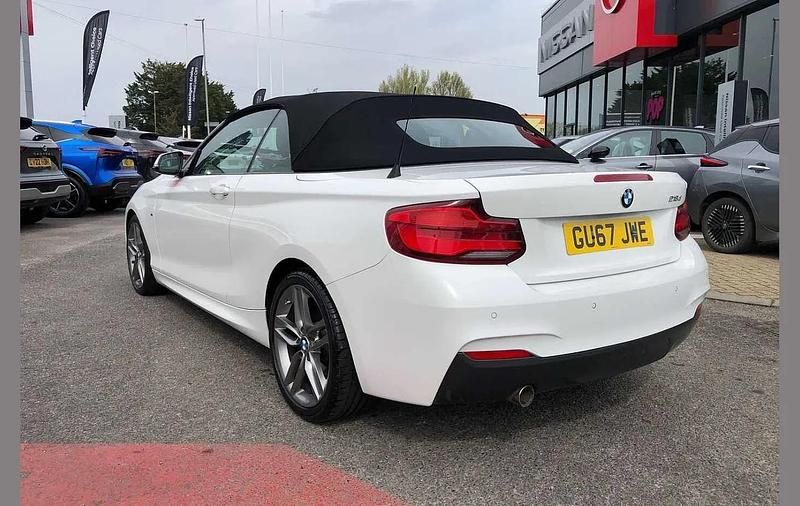 Used BMW 218 M Sport 147 HP (108 kW) 2017 White Cabriolet