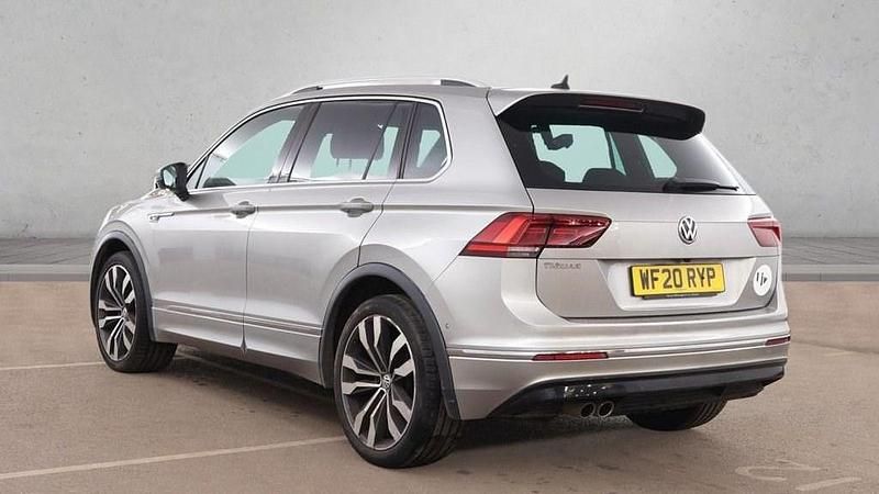 Used VW Tiguan R-line 150 HP (110 kW) 2020 Silver SUV