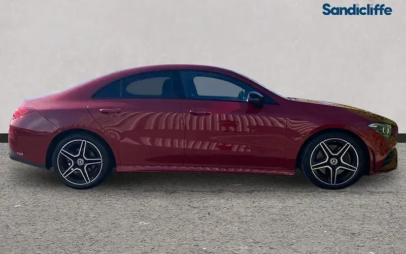 Used Mercedes CLA200 Executive 163 HP (119 kW) 2022 Red Coupe