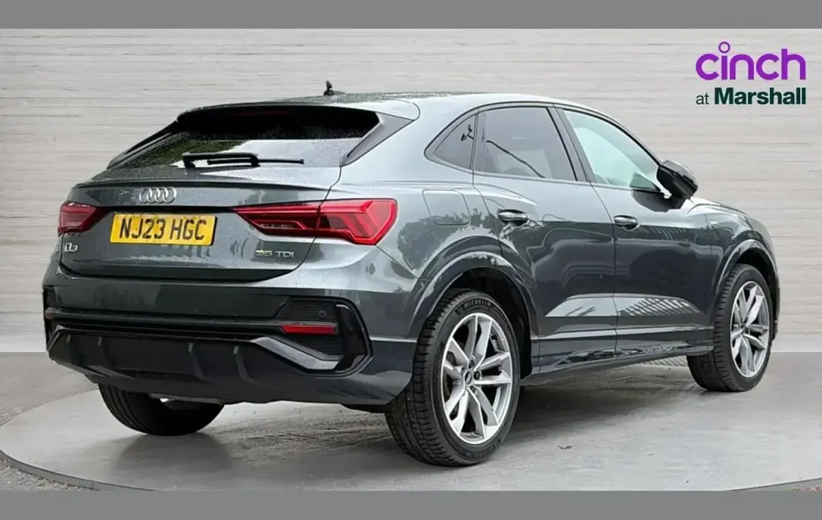 Used Audi Q3 Black Edition 150 HP (110 kW) 2023 Grey SUV