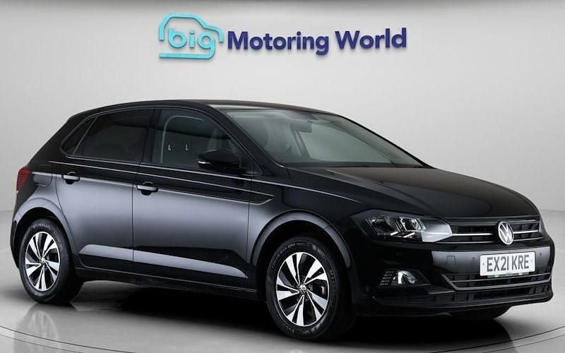 Black Used 2021 VW Polo Match Hatchback | £13,800 (Good price) - Image 1/4