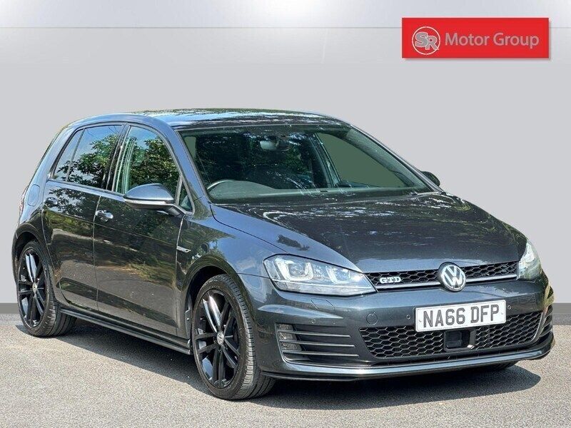 Grey Used 2016 VW Golf VII GTD Hatchback | £12,490 (Fair price) - Image 1/4