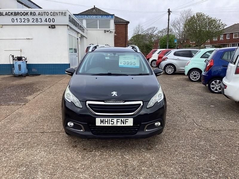 Begagnad Peugeot 2008 Active 100 HK (73 kW) 2015 Svart SUV