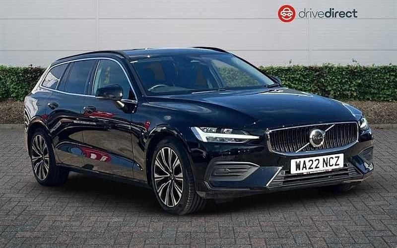 Black Used 2022 Volvo V60 Core Estate | £19,197 (Fair price) - Image 1/4
