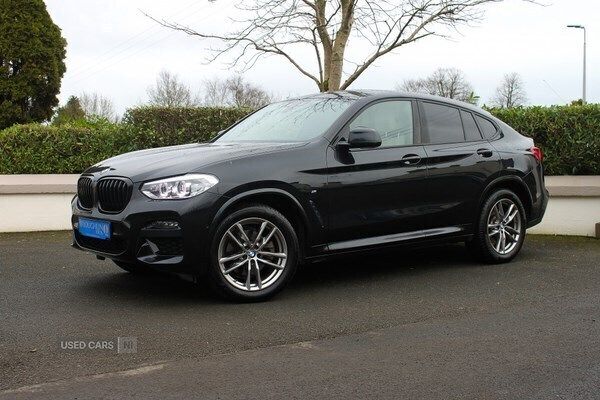 Black Used 2020 BMW X4 M Sport SUV | £30,995 (Fair price) - Image 1/4