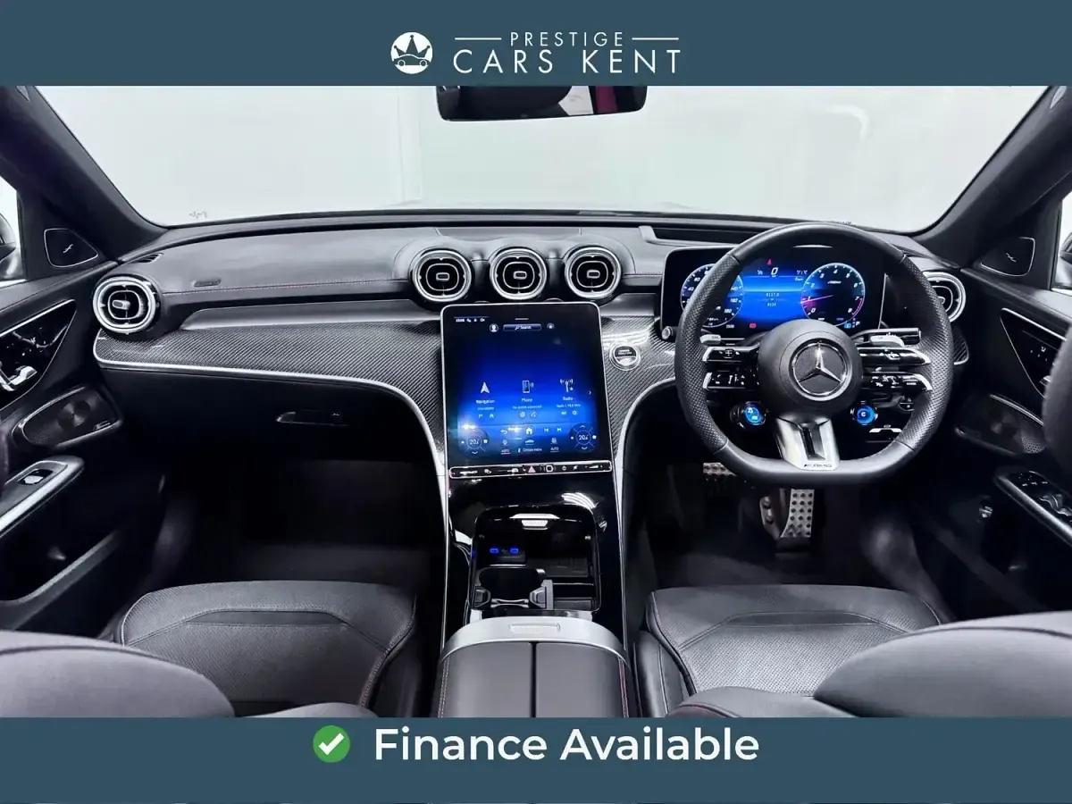 Begagnad Mercedes C43 AMG Premium Plus 2023 Svart Sedan