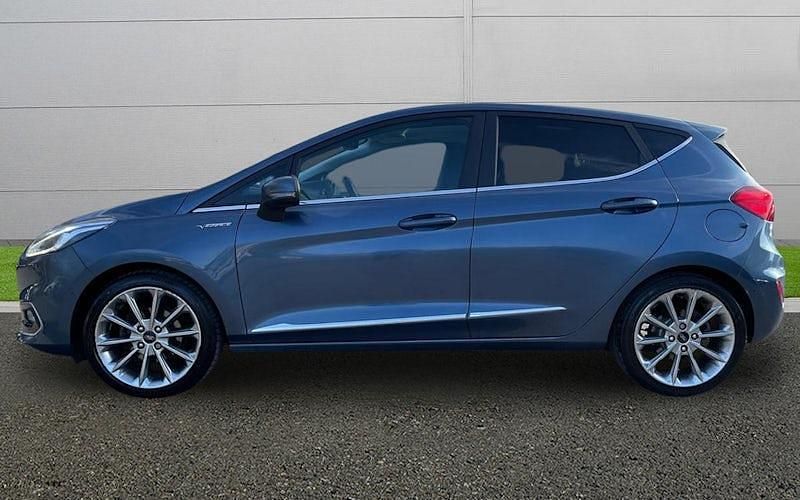 Used Ford Fiesta Vignale 125 HP (91 kW) 2020 Blue Hatchback