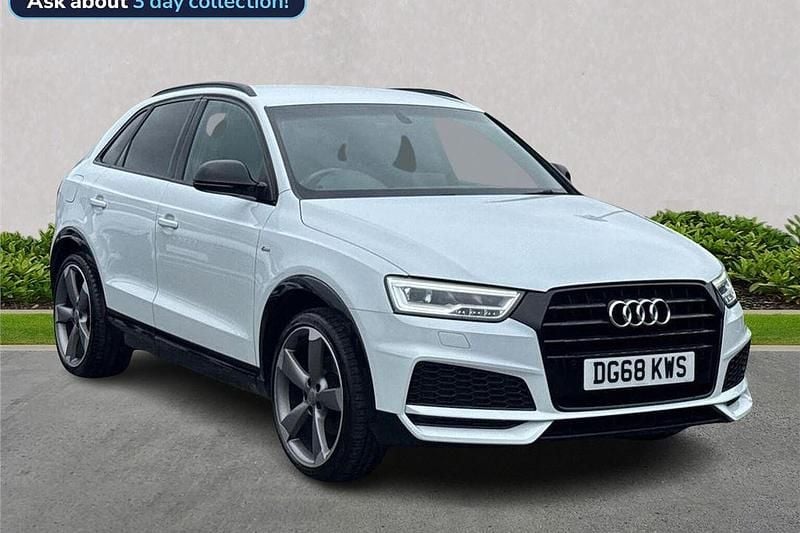 White Used 2018 Audi Q3 Black Edition SUV | £19,543 (Good price) - Image 1/4