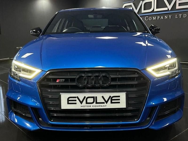 Used Audi S3 Black Edition 2018 Blue Sedan