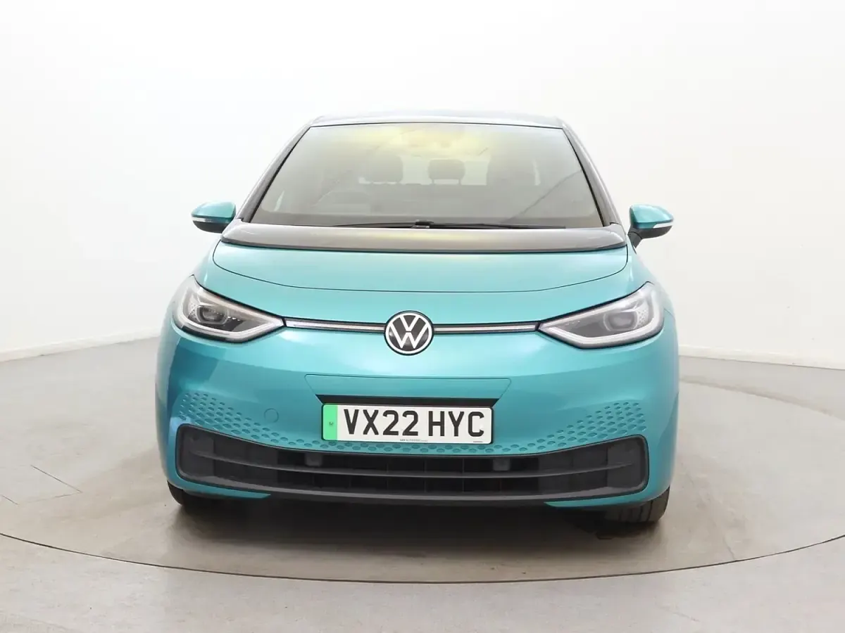 Used VW ID.3 Pro Performance 150 kW (204 HP) 2022 Turquoise Hatchback