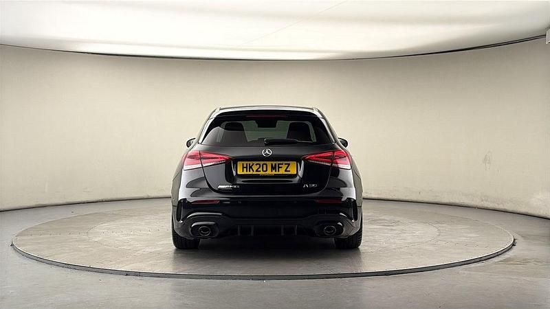 Used Mercedes A35 AMG Premium 2020 Cosmos black Hatchback