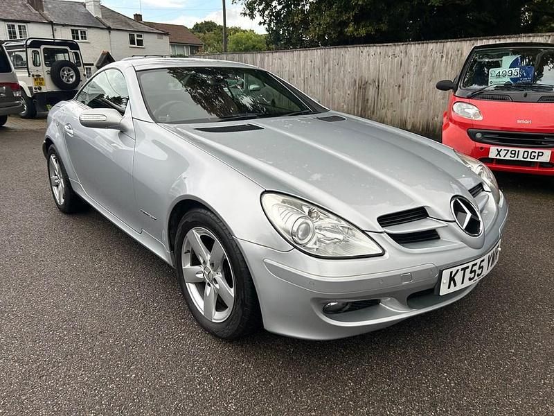 Used Mercedes SLK200 163 HP (119 kW) 2005 Silver Cabriolet