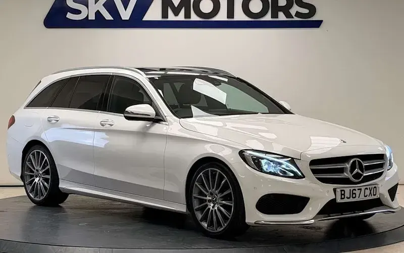 Used Mercedes C220 AMG line 170 HP (125 kW) 2017 Estate
