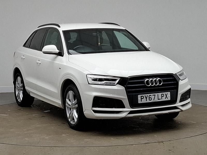 Used Audi Q3 S-Line 150 HP (110 kW) 2017 White SUV