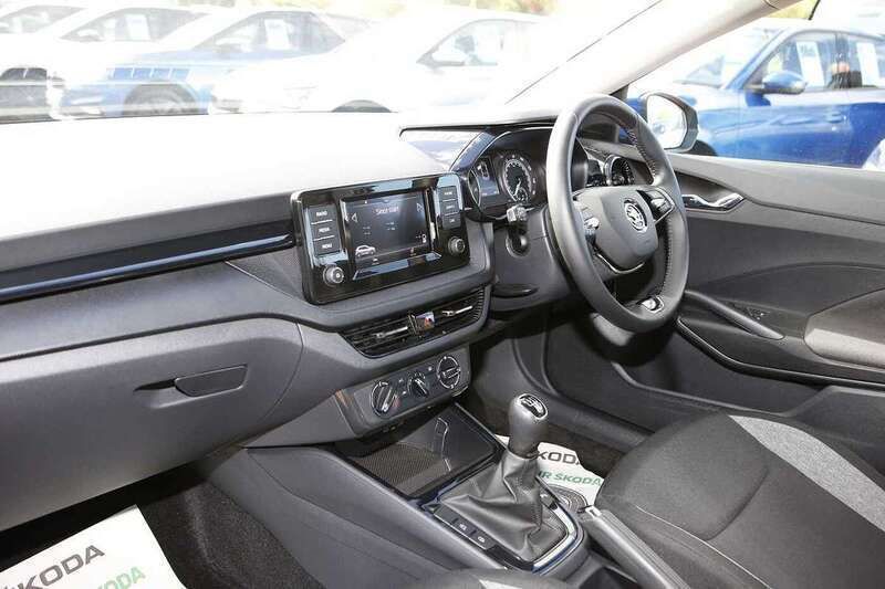 Used Skoda Fabia 64 HP (47 kW) 2022 Blue Hatchback