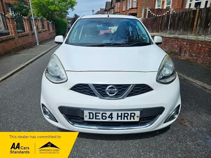 Used Nissan Micra Acenta 2014 White Hatchback