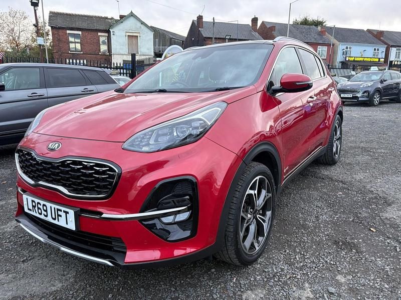 Used Kia Sportage GT-Line S 174 HP (127 kW) 2019 Red SUV
