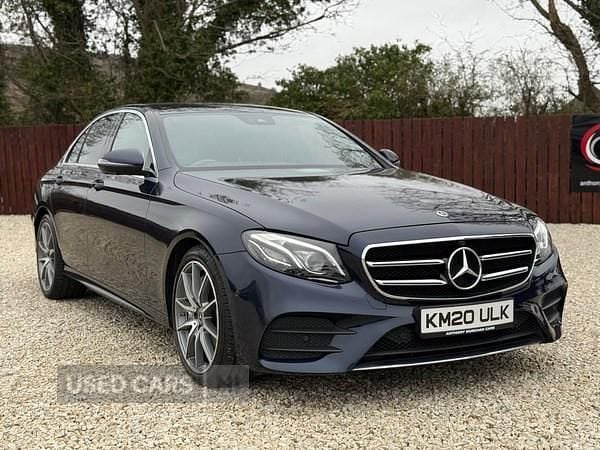 Używany Mercedes E350 AMG line 2020 Niebieski Sedan/Limuzyna