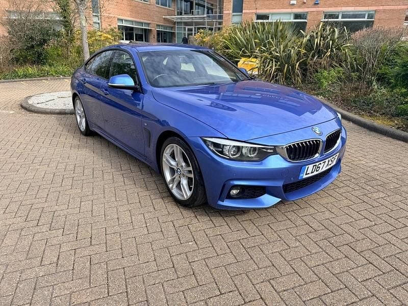 Used BMW 430 M Sport 258 HP (189 kW) 2017 Blue Coupe