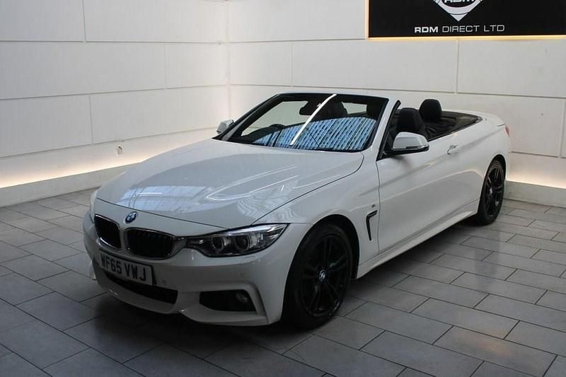 Used BMW 420 M Sport 190 HP (139 kW) 2015 White Cabriolet