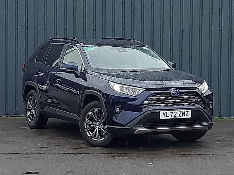 Blue Used 2022 Toyota RAV4 Hybrid Design SUV | £27,498 (Good price) - Image 1/3