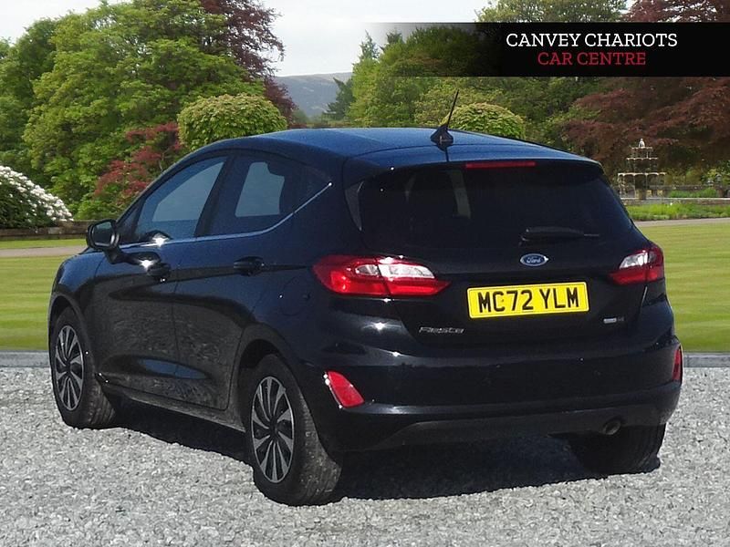 Used Ford Fiesta Titanium 125 HP (91 kW) 2023 Black Hatchback