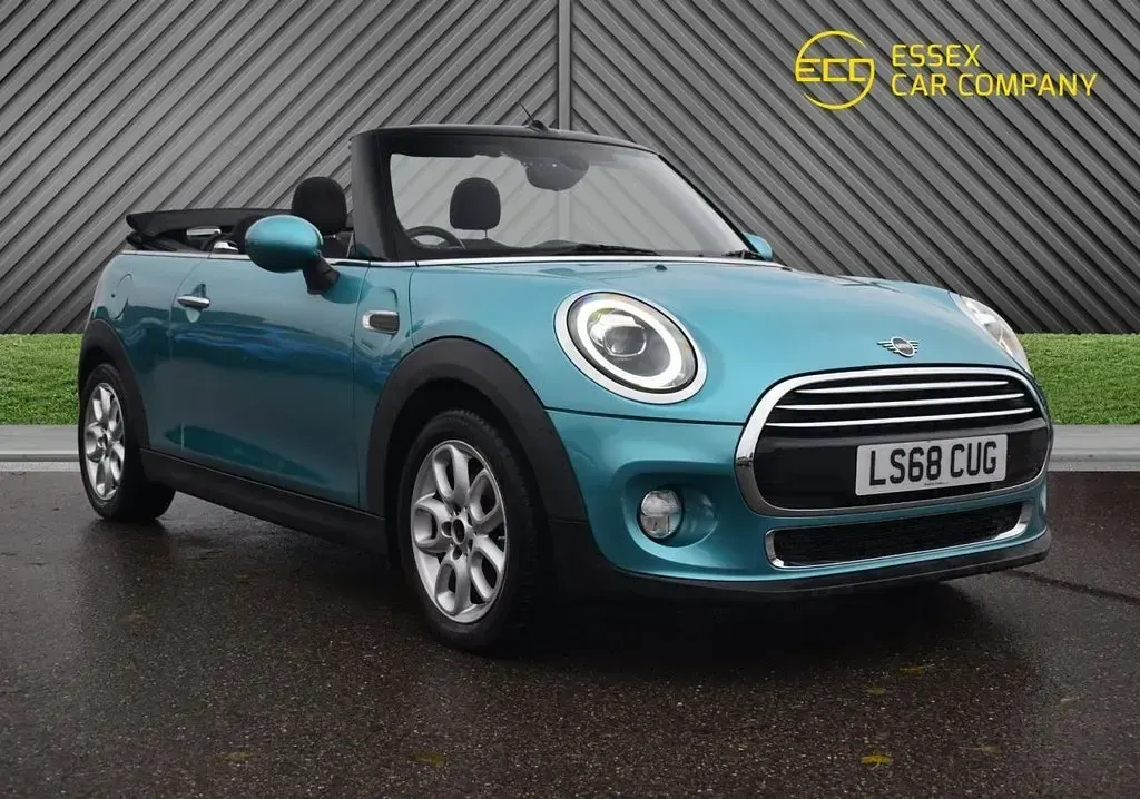 Used Mini Cooper Cabriolet 136 HP (100 kW) 2018 Blue Cabriolet