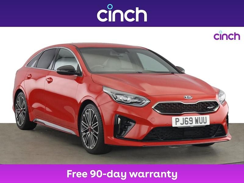 Red Used 2019 Kia ProCeed Hatchback | £14,699 (Fair price) - Image 1/3