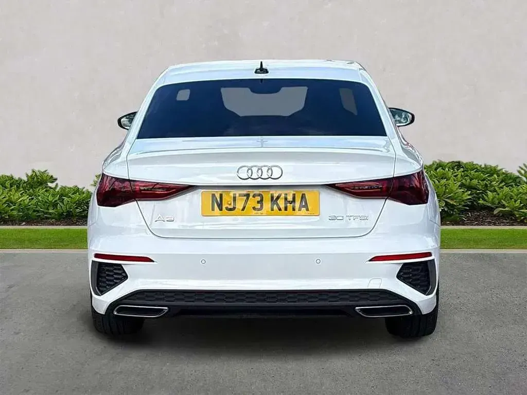 Used Audi A3 S-Line 110 HP (80 kW) 2023 White Sedan