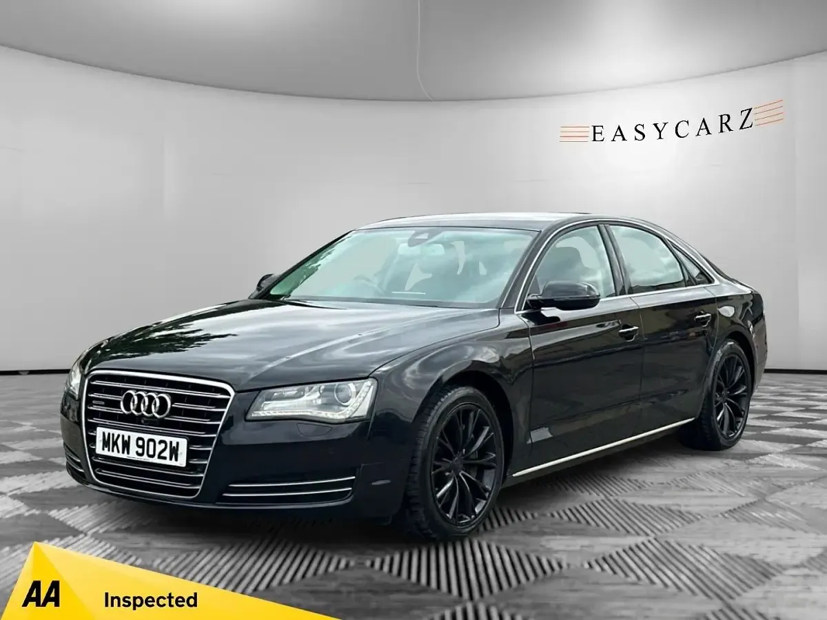 Used Audi A8 2012 Black Sedan