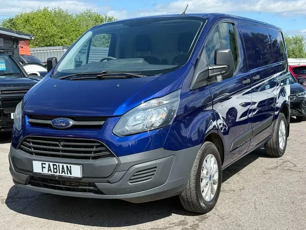 Usado Ford Transit Custom 125 HP (91 kW) 2015 Azul Van